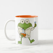 Laboratoriumkikker Tweekleurige Koffiemok (Links)