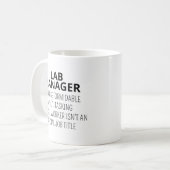 Laboratoriummanager Beker, Laboratoriummanager Cad Koffiemok (Voorkant links)