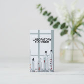 Laboratoriummanager Lab Visitekaartje (Staand voorkant)