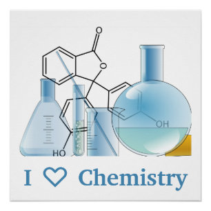 Laboratoriummateriaalchemie Perfect Poster