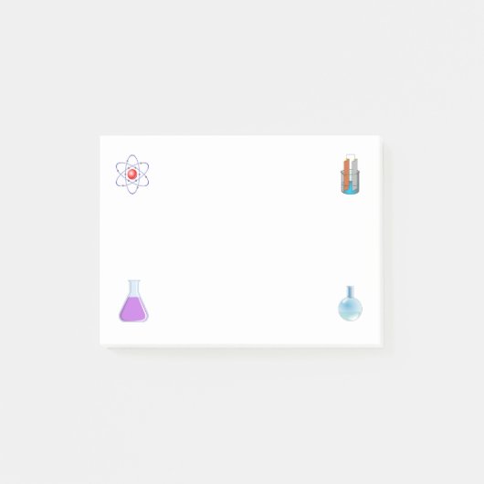 Laboratoriummateriaalchemie Post-it® Notes (Voorkant)