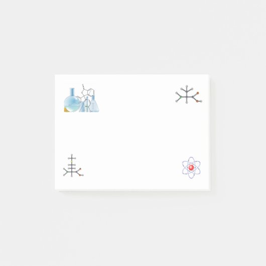 Laboratoriummateriaalchemie Post-it® Notes (Voorkant)