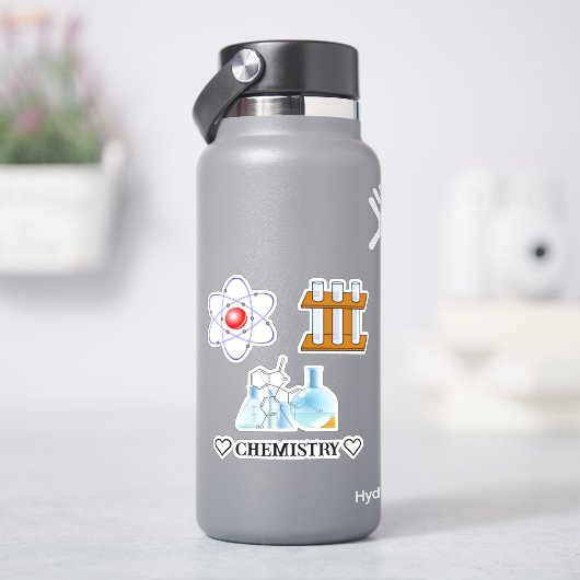 Laboratoriummateriaalchemie Sticker (HydroFlask)