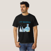 Laboratoriummateriaalchemie T-shirt (Voorkant volledig)