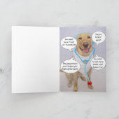 Laboratoriumrapport Get Well Kaart (Binnen)