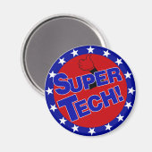 LABORATORIUMTECH! MAGNEET (Voorkant / Achterkant)