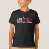 Laboratoriumtechnici van Lab T-shirt (Voorkant)