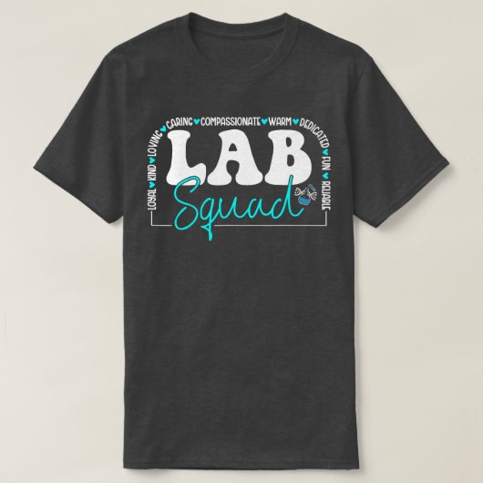 Laboratoriumtechnicus Fun T-shirt (Design voorkant)