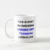 laboratoriumtechnicus, geweldige koffiemok (Links)
