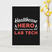 Laboratoriumtechnicus Gezondheidszorg Hero Lab Tec Kaart (Gele Bloem)