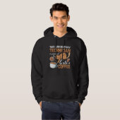 Laboratoriumtechnicus Katten Coffee Science Lab Te Hoodie (Voorkant volledig)
