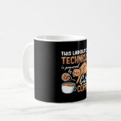 Laboratoriumtechnicus Katten Coffee Science Lab Te Koffiemok (Voorkant links)