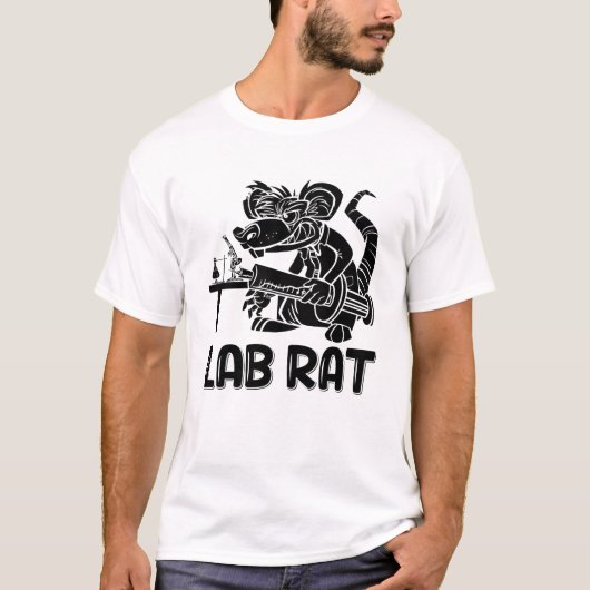Laboratoriumtechnicus laboratorium Lab Tech Lab Ra T-shirt (Voorkant)