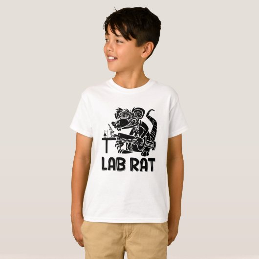 Laboratoriumtechnicus laboratorium Lab Tech Lab Ra T-shirt (Voorkant volledig)
