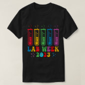 Laboratoriumtechnicus Laboratorium Week 2023 Techn T-shirt (Design voorkant)