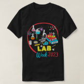 Laboratoriumtechnicus Laboratorium Week 2023 Techn T-shirt (Design voorkant)