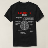 Laboratoriumtechnicus Laboratoriumwetenschapper T-shirt (Design voorkant)