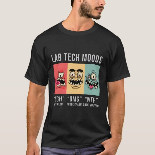 Laboratoriumtechnicus Medische Technoloog Lab Tec T-shirt (Voorkant)