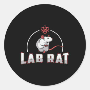 Laboratoriumtechnicus Ronde Sticker