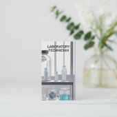 Laboratoriumtechnicus Visitekaartje (Staand voorkant)