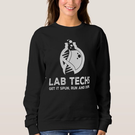 Laboratoriumtechnieken zorgen ervoor dat het wordt trui (Voorkant)