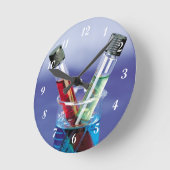 Laboratoriumtestbuizen en -bekerglas ronde klok (Hoek)