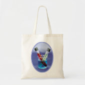 Laboratoriumtestbuizen en -bekerglas tote bag (Voorkant)