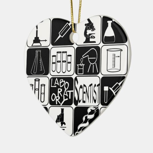 LABORATORIUMTOOLS VOOR HARTORNATIONALE WETENSCHAPP KERAMISCH ORNAMENT (Links)