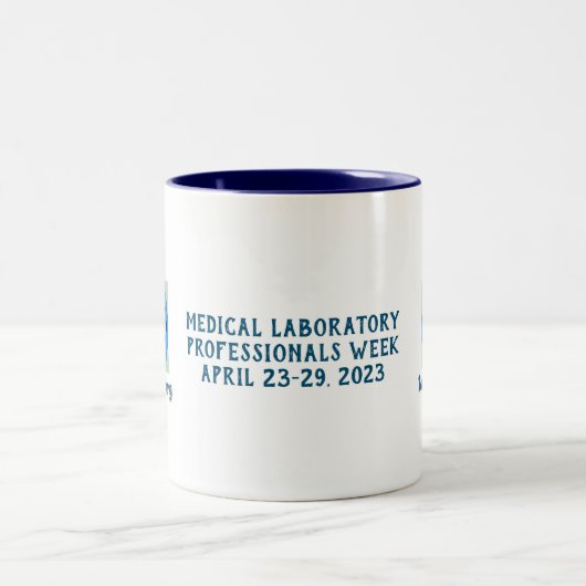 Laboratoriumweek 2023 Mok van tweetone koffie (Center)