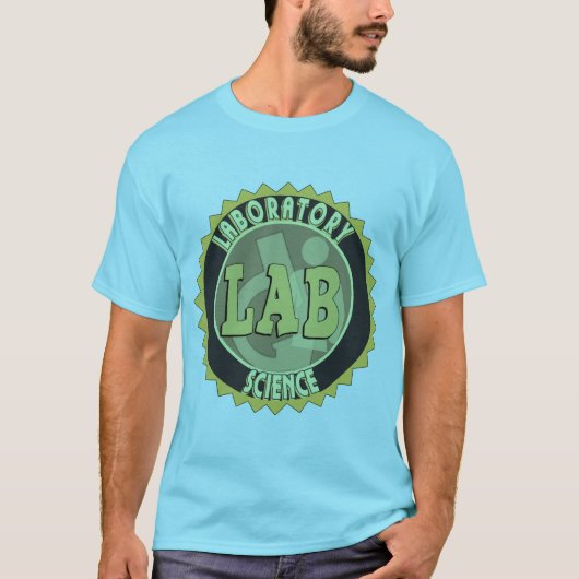 LABORATORIUMWETENSCHAP LABOADGE T-SHIRT (Voorkant)