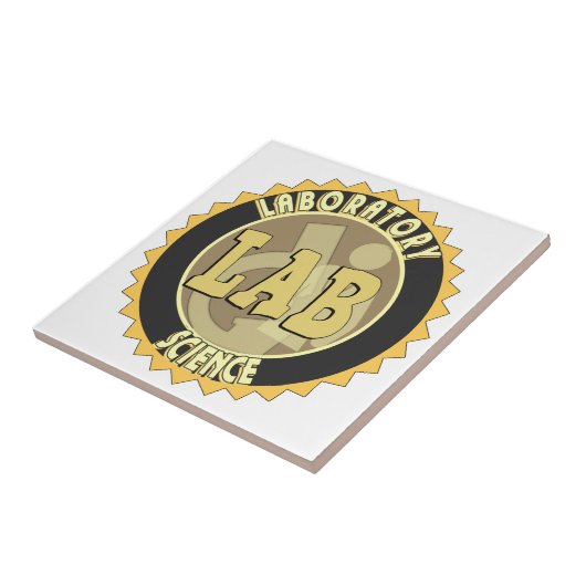 LABORATORIUMWETENSCHAP LABOADGE TEGELTJE (Zijkant)