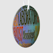 LABORATORIUMWETENSCHAPPELIJKE WOORDEN MICROBIOLOGI ORNAMENT (voorkant)