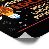 Laboratoriumwetenschappen Laboratoriumtechnologie  Poster (Hoek)