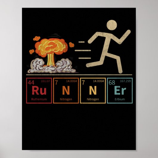 Laboratory Chemistry Science Funny Lab Tech Poster (Voorkant)