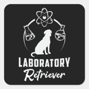 Laboratory Labrador Retriever Hondenliefhebber Pet Vierkante Sticker