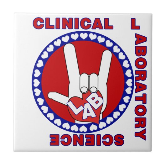 LABORATORY LOVE ASL - LABORATORIUMWETENSCHAPPER TEGELTJE (Voorkant)