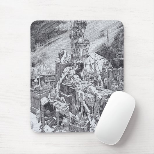Laboratory Mousepad Muismat (Met muis)
