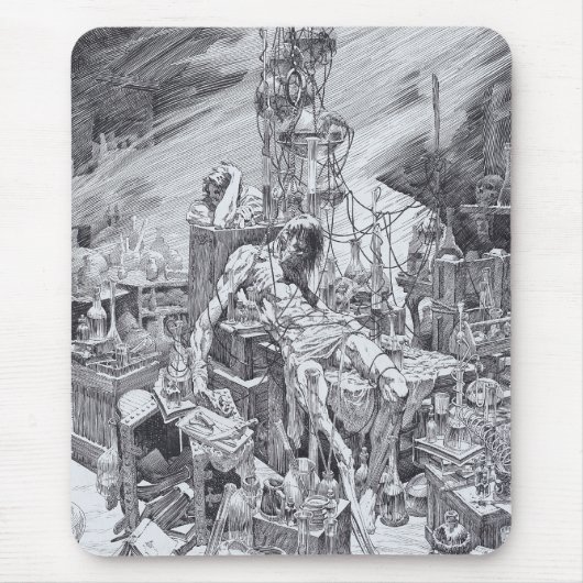 Laboratory Mousepad Muismat (Voorkant)