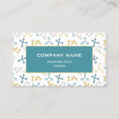 Laboratory Science Company Personeel Visitekaartje (Voorkant)