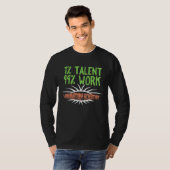 Laboratory scientist Profession career worker work T-shirt (Voorkant volledig)