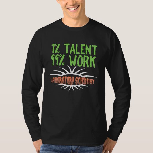 Laboratory scientist Profession career worker work T-shirt (Voorkant)