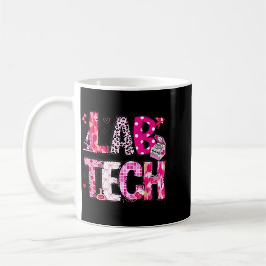 Laboratory Tech Valentines Day Medical Lab Tech La Koffiemok (Links)