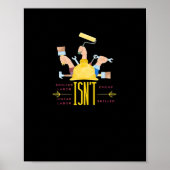 Labour Art Design Classic - Geschoolde arbeid is n Poster (Voorkant)