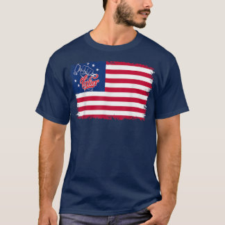 Labour Day Betsy Ross American Flag Workers Labor  T-shirt