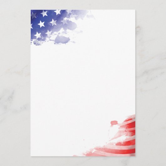 Labour Day Games Patriotic USA Scattergories Game (Achterkant)