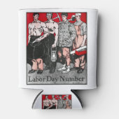 Labour Day Number beroemd gemaakt door Edward Penf Blikjeskoeler (Voorkant)