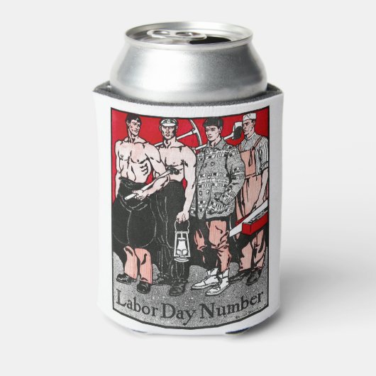 Labour Day Number beroemd gemaakt door Edward Penf Blikjeskoeler (Blikje Achterkant)