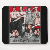 Labour Day Number beroemd gemaakt door Edward Penf Muismat (Voorkant)