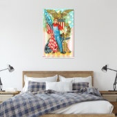 Labour Day Souvenir Canvas Afdruk (Insitu (Slaapkamer))