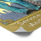 Labour Day Souvenir Laboratories with Lady Justice Poster (Hoek)